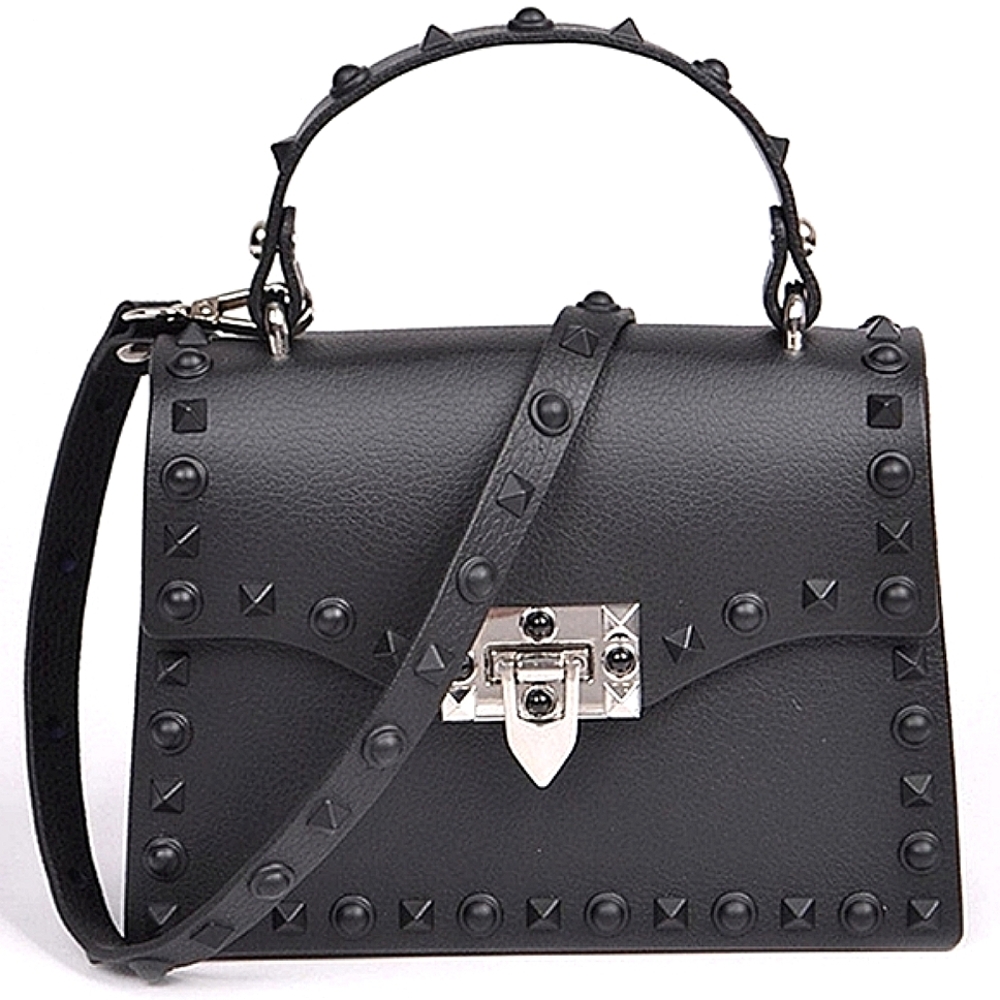 STUDDED Rivet Handbag Crossbody Bag NWT